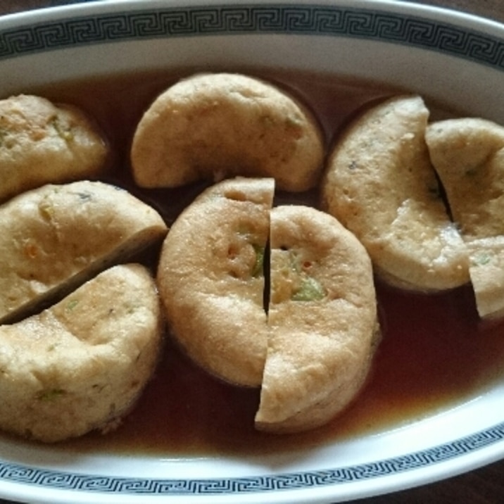 レンジでチン☆がんもの煮物